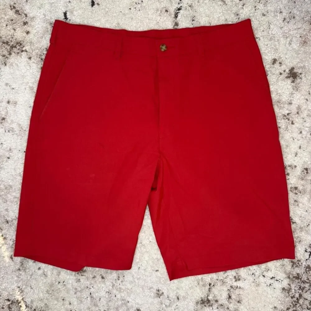 Pga-tour Men's Red Shorts